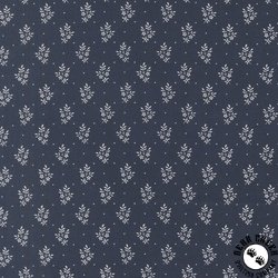 Moda American Gatherings III Flower Sprig American Blue