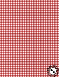 Wilmington Prints Sweet Cherry Gingham Red/White Wilmington Prints Sweet Cherry Gingham Red/White