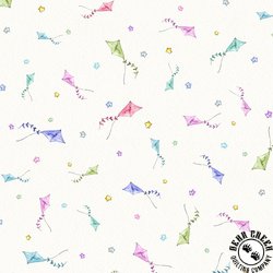 P&B Textiles Whiskerville Kite Toss Cream