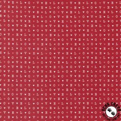 Moda Love Blooms L-O-V-E Rose Moda Love Blooms L-O-V-E Rose