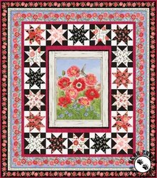 Poppy Meadows Free Quilt Pattern Poppy Meadows Free Quilt Pattern