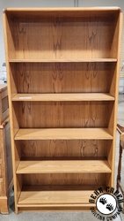 Solid Wood Tall Bookcase