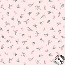 Maywood Studio La Fleur Flannel Buds Pink Maywood Studio La Fleur Flannel Buds Pink