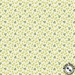 Andover Fabrics Little Clover Field White