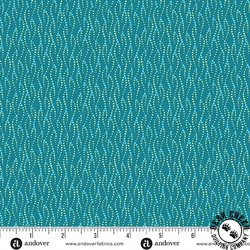 Andover Fabrics Thousand Steps Bubbles Deep Sea