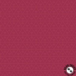 P&B Textiles Whimsy II Dotty Triangles Red P&B Textiles Whimsy II Dotty Triangles Red