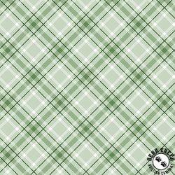 Benartex Woodland Wonderland Plaid Wonderland Green Benartex Woodland Wonderland Plaid Wonderland Green