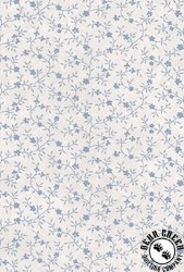 Maywood Studio Patchwork Blue Vines Cream Maywood Studio Patchwork Blue Vines Cream