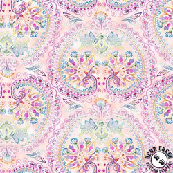 In The Beginning Fabrics Daydreams Floral Paisley Multi