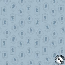 Riley Blake Designs Anne of Green Gables (2025) Silhouettes Blue Riley Blake Designs Anne of Green Gables (2025) Silhouettes Blue