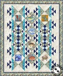Ocean Oasis Free Quilt Pattern by Quilting Treasures Ocean Oasis Free Quilt Pattern by Quilting Treasures