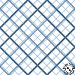 Maywood Studio Kimberbell Basics Plaid Blue Maywood Studio Kimberbell Basics Plaid Blue