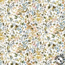 Windham Fabrics Bloomfield Perennials White Windham Fabrics Bloomfield Perennials White