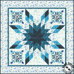 Touch the Sky - Snow Crystal Free Quilt Pattern