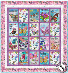 Shine On Spread Kindness Free Quilt Pattern
