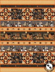 Haunted Village II Free Quilt Pattern Haunted Village II Free Quilt Pattern