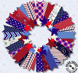 Land That I Love Free Wreath Pattern