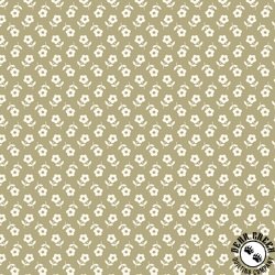 Cloud9 Fabrics Petal and Pony Luck Prairie Petals Green