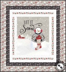 Hello Winter Let It Snow Free Quilt Pattern Hello Winter Let It Snow Free Quilt Pattern