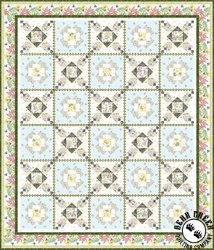 Folk Garden II Free Quilt Pattern
