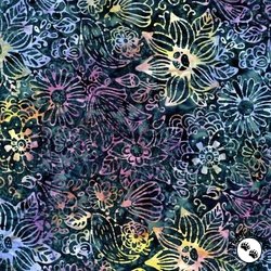 Timeless Treasures Tonga Batik Mayfair Spring Floral Viscount