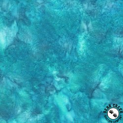 Island Batik Basics Tantalizing Teal Cool Water