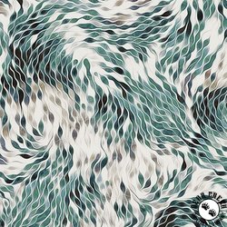P&B Textiles Vitality 108 Inch Wide Backing Fabric Harmonious Strokes Green P&B Textiles Vitality 108 Inch Wide Backing Fabric Harmonious Strokes Green