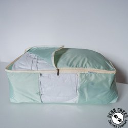 Madam Sew Fabric and Quilt Storage Bag - WINTER GREEN Madam Sew Fabric and Quilt Storage Bag - WINTER GREEN