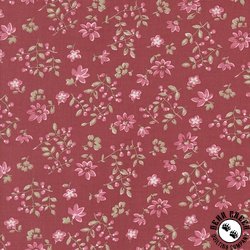 Moda A Very Sweet Christmas Vintage Berries Poinsettia