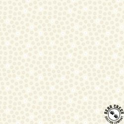 Lewis and Irene Fabrics Glow Fairies Tiny Daisy Cream