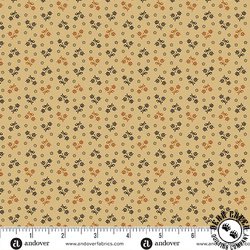 Andover Fabrics Carolina Darling Buds Black