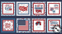 Riley Blake Designs Stars and Stripes Forever Panel