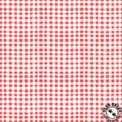 Riley Blake Designs Firework Fields Gingham Red Riley Blake Designs Firework Fields Gingham Red