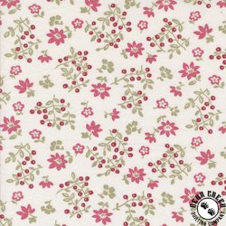 Moda A Very Sweet Christmas Vintage Berries Snow Moda A Very Sweet Christmas Vintage Berries Snow