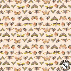 Windham Fabrics Under the Canopy Moonlit Moths Blush Windham Fabrics Under the Canopy Moonlit Moths Blush