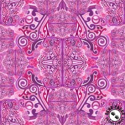 P&B Textiles Kaleidoscope 108 Inch Wide Backing Fabric Purple P&B Textiles Kaleidoscope 108 Inch Wide Backing Fabric Purple
