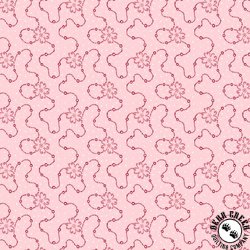 P&B Textiles Victoria Flower Chain Light Pink