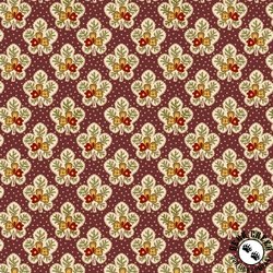Henry Glass Love Struck Leafy Blossoms Plum