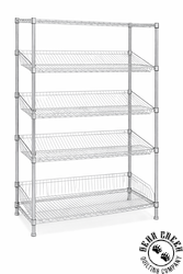 Wire Slant Rack