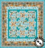 Le Cafe Free Quilt Pattern by Wilmington Prints