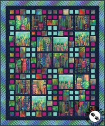 Skyline Sensation Free Pattern by Hoffman Fabrics