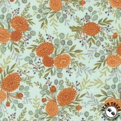 Moda I Love Fall Most of All Fall Floral Aqua Moda I Love Fall Most of All Fall Floral Aqua