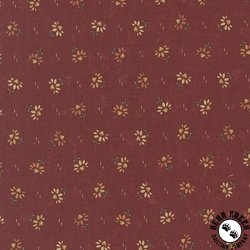 Moda Wheatland Coneflowers Currant