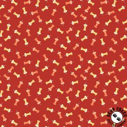 P&B Textiles Love, Teach, Inspire Thumbtack Toss Red