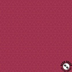 P&B Textiles Whimsy II Dotty Triangles Red P&B Textiles Whimsy II Dotty Triangles Red
