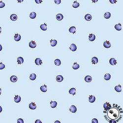 Henry Glass Berrylicious Tossed Blueberry Blue Henry Glass Berrylicious Tossed Blueberry Blue