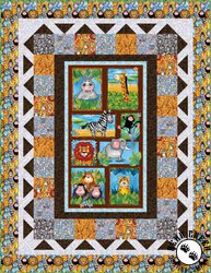 Jungle Buddies I Free Quilt Pattern