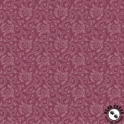 Andover Fabrics Sewing Basket Seagrass Ruby