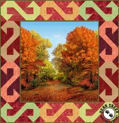 American Byways Tendrils Free Quilt Pattern by Hoffman Fabrics American Byways Tendrils Free Quilt Pattern by Hoffman Fabrics