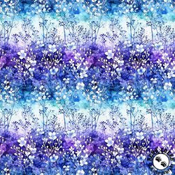 QT Fabrics Fantasia Floral Ombre Multi QT Fabrics Fantasia Floral Ombre Multi